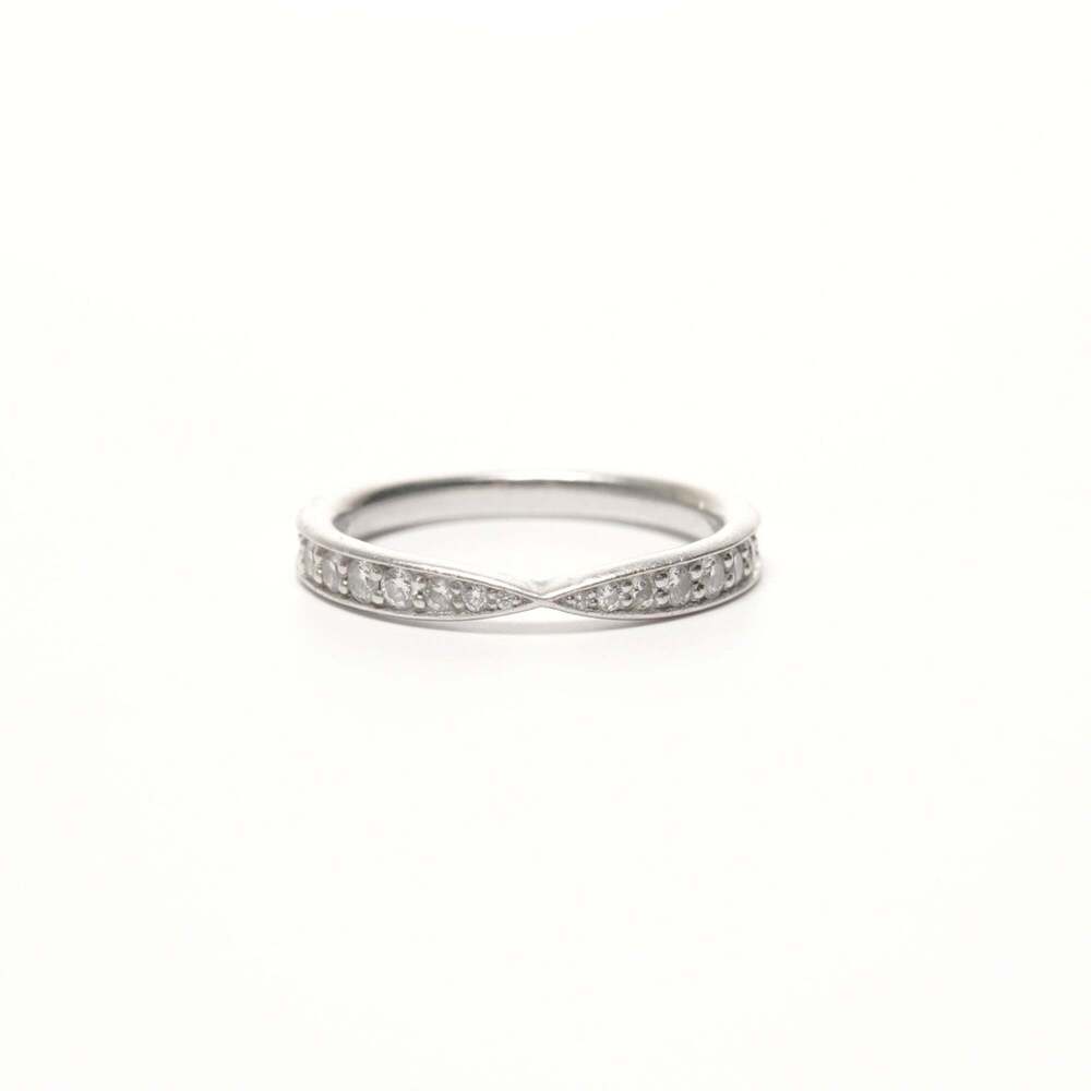 TIFFANY Silver Diamond Ring